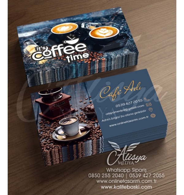 Cafe kartvizit örnekleri, kafe kartvizit örnekleri, kahve kartvizit, kafeterya kartvizitleri